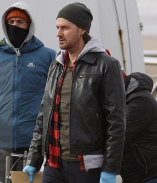 Richard Armitage Stay Close Black Leather Jacket