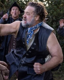 Ray Winstone Prizefighter The Life of Jem Belcher Black Leather Vest