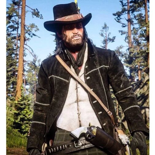John Marston RDR2 Winter Cowboy Jacket - Image 2