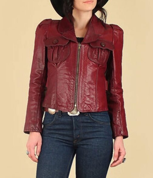The Wizard Gandalf Record Safari Vintage Leather Jacket - Image 3