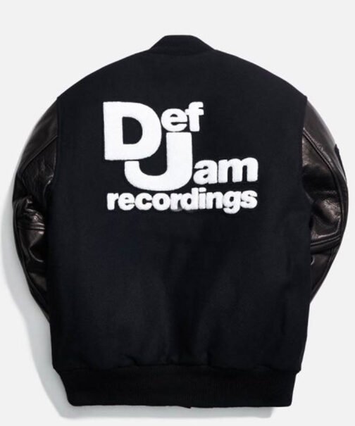 Def Jam Recording Varsity Jacket - Image 2