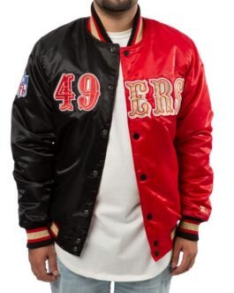 San Francisco 49ers Red and Black Jacket
