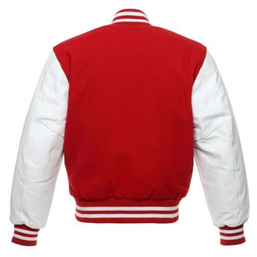 Varsity Wool and Leather Jacket - Image 26