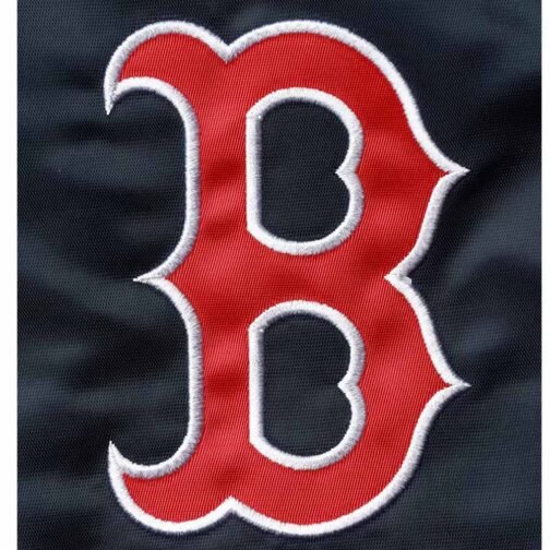Boston Red Sox The Legend Red/Blue Satin Jacket - Image 4