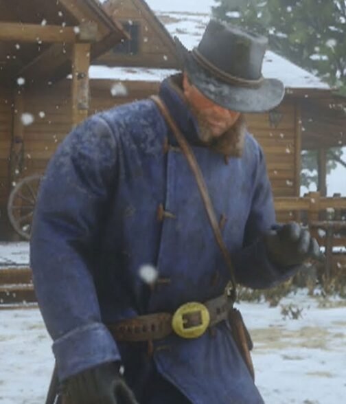 Arthur Morgan Red Dead Redemption 2 Denim Coat - Image 4