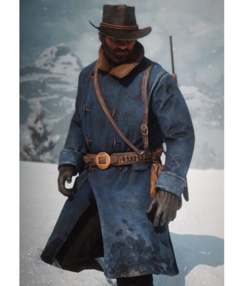 Arthur Morgan Red Dead Redemption 2 Denim Coat - Image 2
