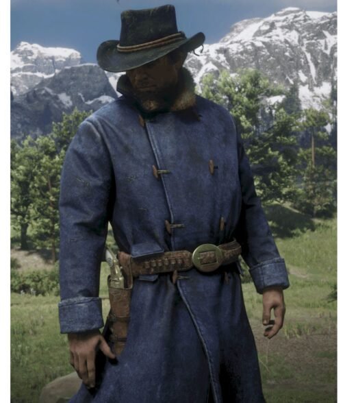 Arthur Morgan Red Dead Redemption 2 Denim Coat - Image 3
