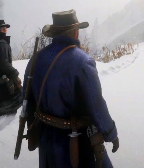 Arthur Morgan Red Dead Redemption 2 Denim Coat - Image 6