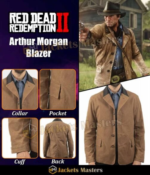 Arthur Morgan Red Dead Redemption 2 Jacket - Image 18