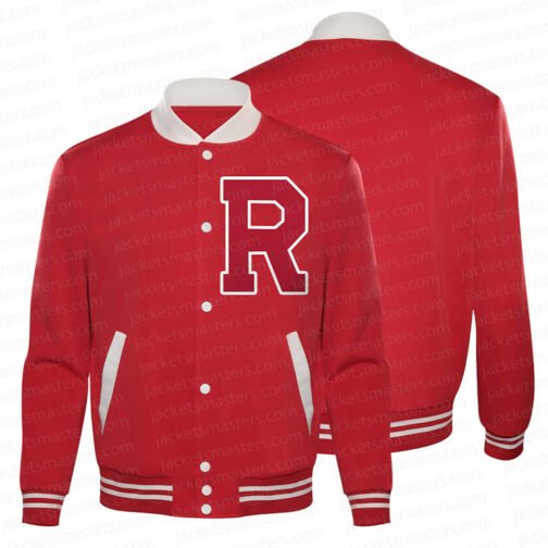 Rise of The Pink Ladies Grease Letterman Jacket - Image 4