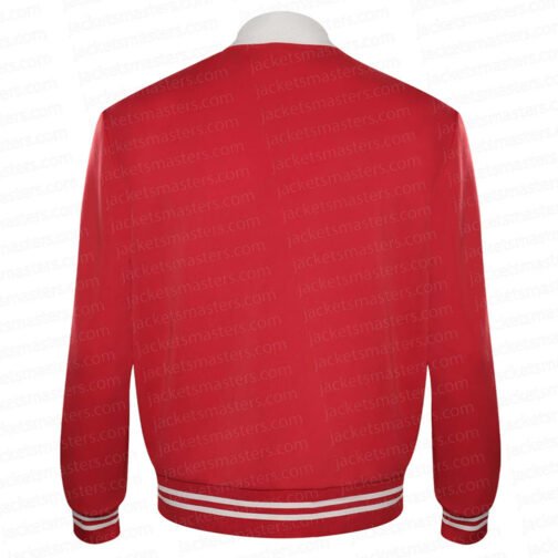 Rise of The Pink Ladies Grease Letterman Jacket - Image 3