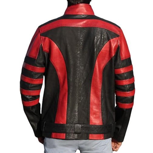 Dwayne Johnson Red One Leather Jacket - Image 3