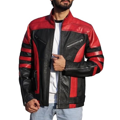 Dwayne Johnson Red One Leather Jacket - Image 4