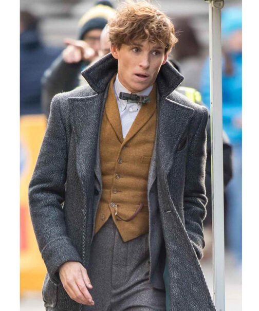 Eddie Redmayne Fantastic Beasts 2 Wool Coat - Image 2