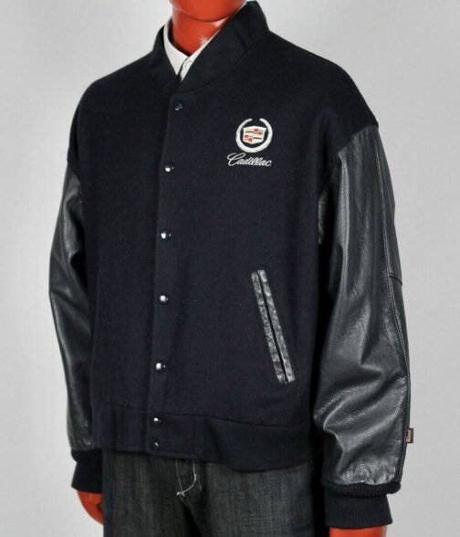 Reed Cadillac Black Varsity Jacket - Image 2