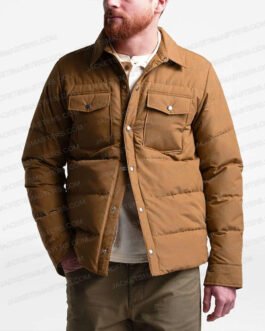 Jacob Batalon Reginald The Vampire Reginald Baskin Quilted Brown Jacket