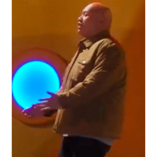 Jacob Batalon Reginald The Vampire Reginald Baskin Quilted Brown Jacket - Image 9