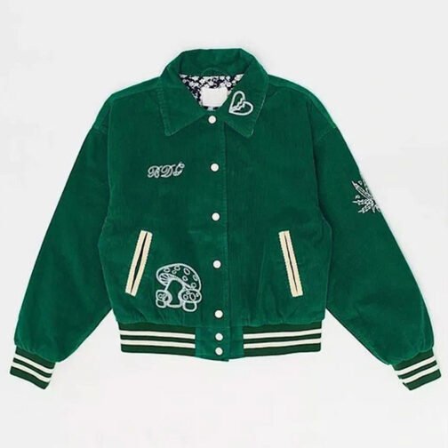 Reginald The Vampire Thailey Roberge Green Jacket - Image 5