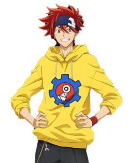 Reki Kyan SK8 the Infinity Pullover Yellow Hoodie
