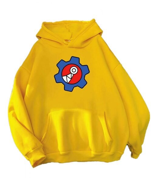 Reki Kyan SK8 the Infinity Pullover Yellow Hoodie - Image 10