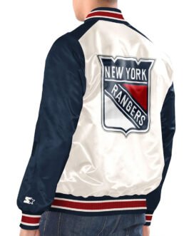 Renegade NY Rangers Navy and White Jacket