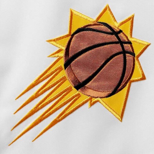White/Purple Phoenix Suns Renegade Jacket - Image 6