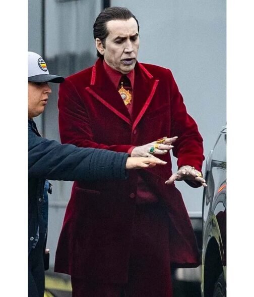 Renfield Nicolas Cage Velvet Blazer - Image 8