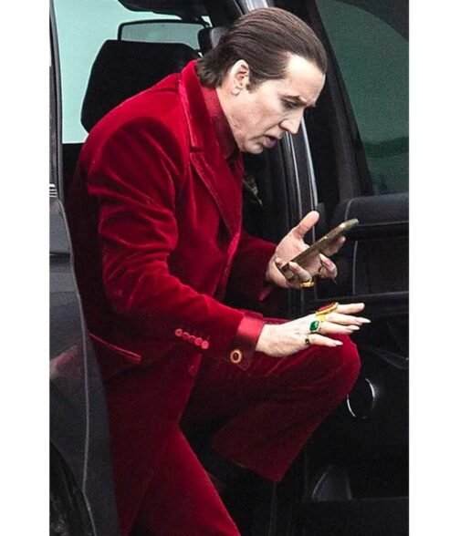 Renfield Nicolas Cage Velvet Blazer - Image 9