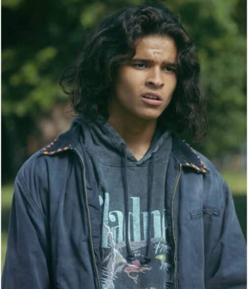 D’Pharaoh Woon-A-Tai Reservation Dogs Grey Cotton Jacket - Image 3