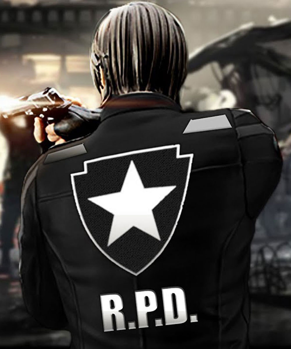Leon Kennedy Resident Evil 2 Remake Cotton Jacket - Image 3