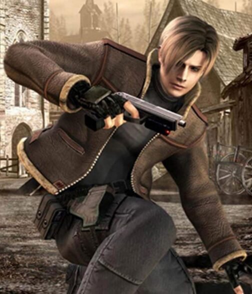 RE4 Leon Leather Jacket - Image 9