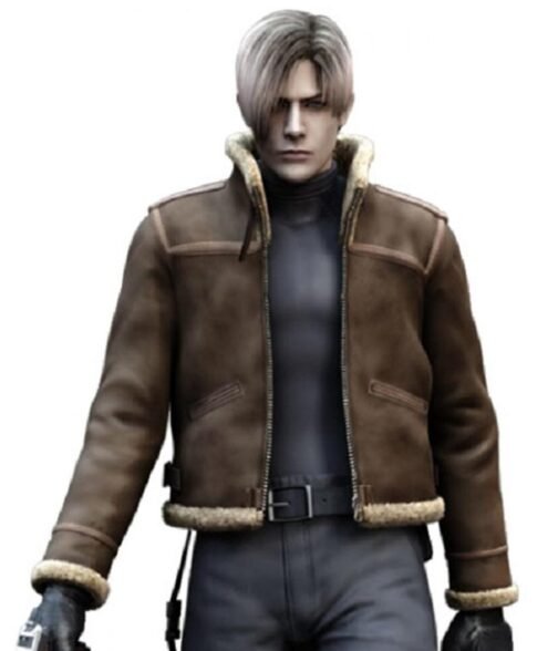 RE4 Leon Leather Jacket - Image 2
