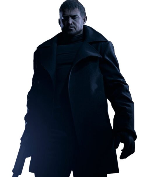 Chris Redfield Resident Evil Village Wool Coat - Image 10