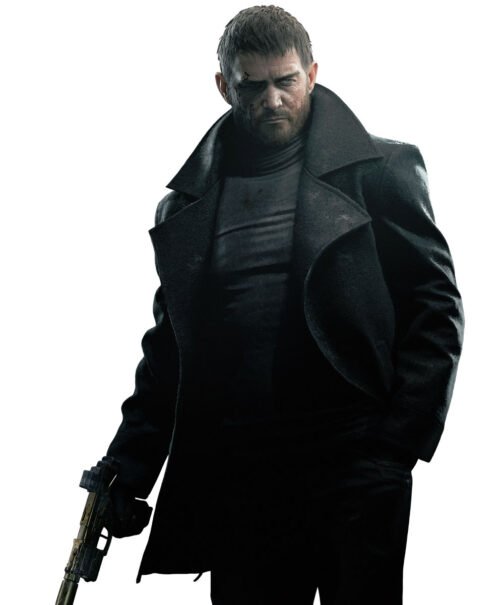 Chris Redfield Resident Evil Village Wool Coat - Image 6