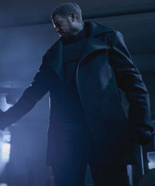 Chris Redfield Resident Evil Village Wool Coat - Image 5