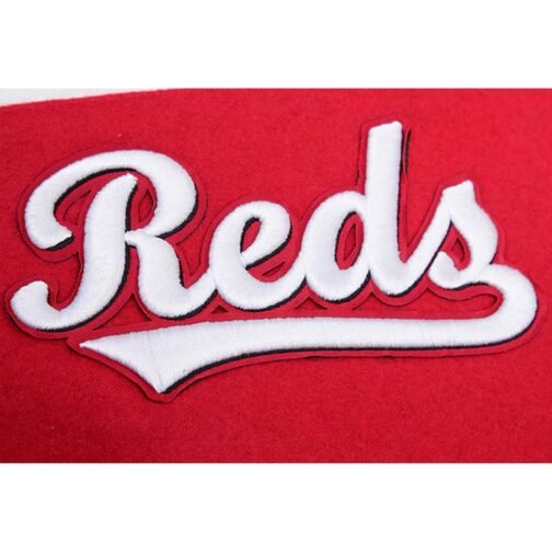 Cincinnati Reds Retro Classic Rib Varsity Jacket - Image 11