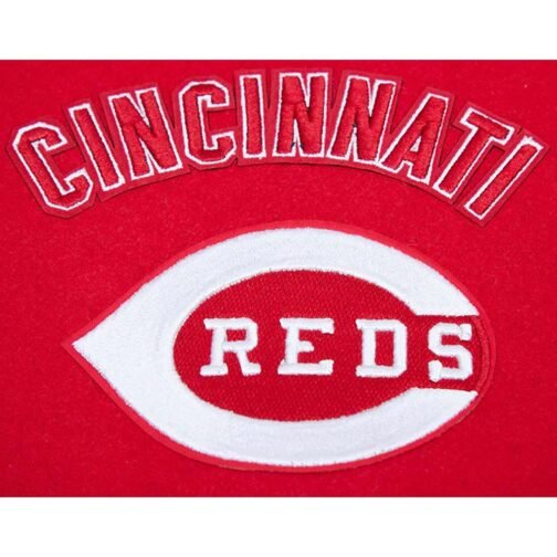 Cincinnati Reds Retro Classic Rib Varsity Jacket - Image 13