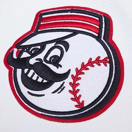 Cincinnati Reds Retro Classic Rib Varsity Jacket - Image 14