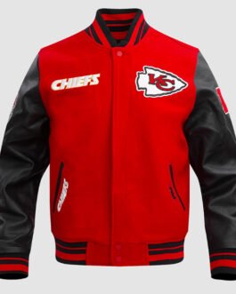 Kansas City Chiefs Retro Classic Rib Varsity Jacket
