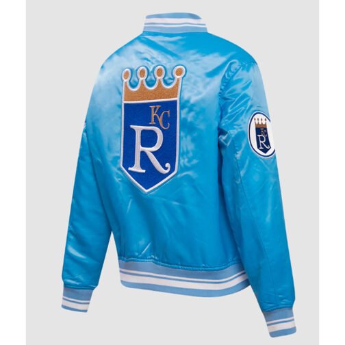 Kansas City Royals Retro Classic Rib Jacket - Image 4