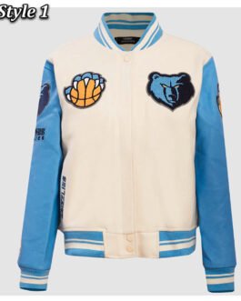 Memphis Grizzlies Retro Classic Rib Varsity Jacket