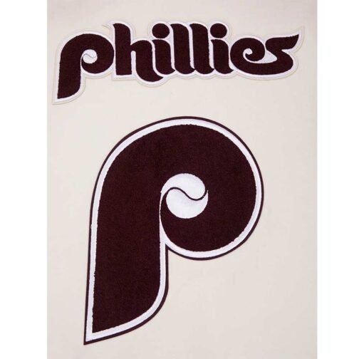 Philadelphia Phillies Retro Classic Rib Varsity Jacket - Image 13