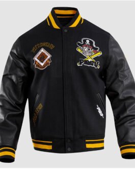 Pittsburgh Pirates Retro Classic Rib Varsity Jacket
