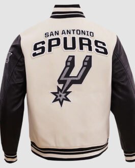 San Antonio Spurs Retro Classic Rib Varsity Jacket