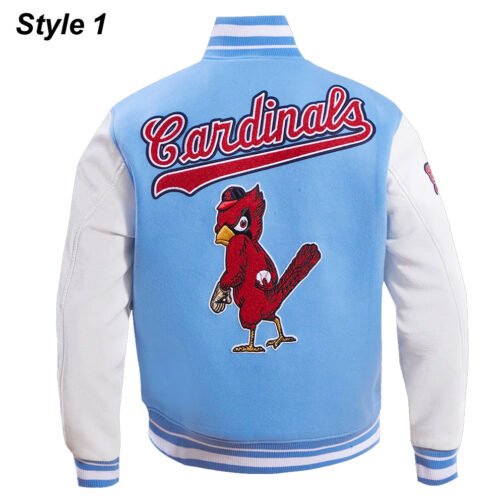 St. Louis Cardinals Retro Classic Varsity Jacket - Image 4