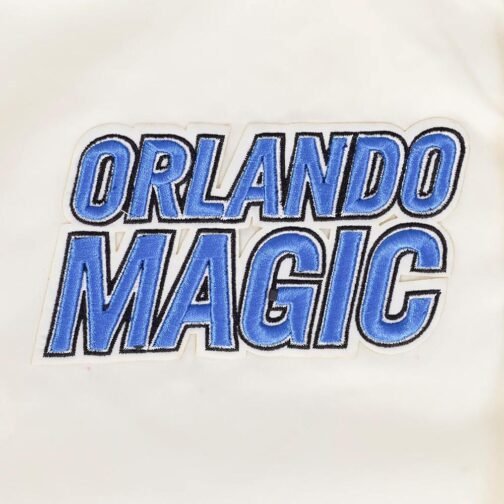 Retro Orlando Magic Classic Rib Satin Jacket - Image 6