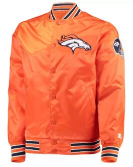 Denver Broncos Retro The Diamond Orange Jacket