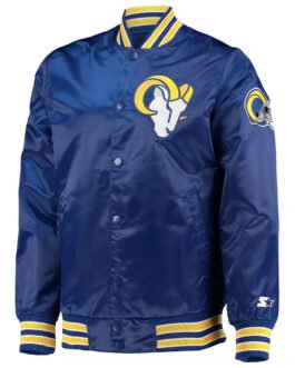 Royal Los Angeles Rams Retro The Diamond Jacket