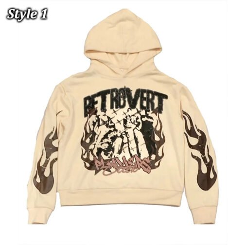 Retrovert Flame Hoodie