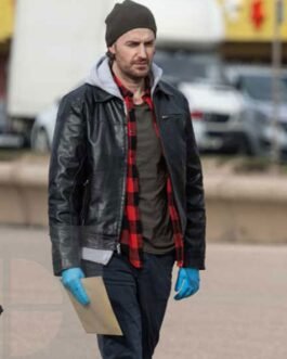Richard Armitage Stay Close Black Leather Jacket